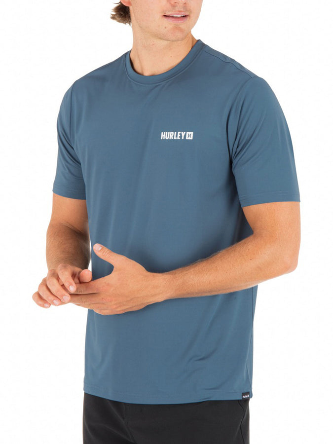 Hurley Hybrid Upf Rashguard Summer 2026 | GREY TEAL COMBO (320)