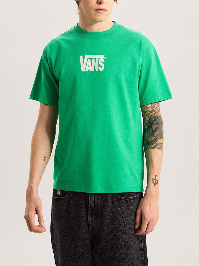Vans Stretch Logo T-Shirt Spring 2026 | VIVID VERDANT (FLX)