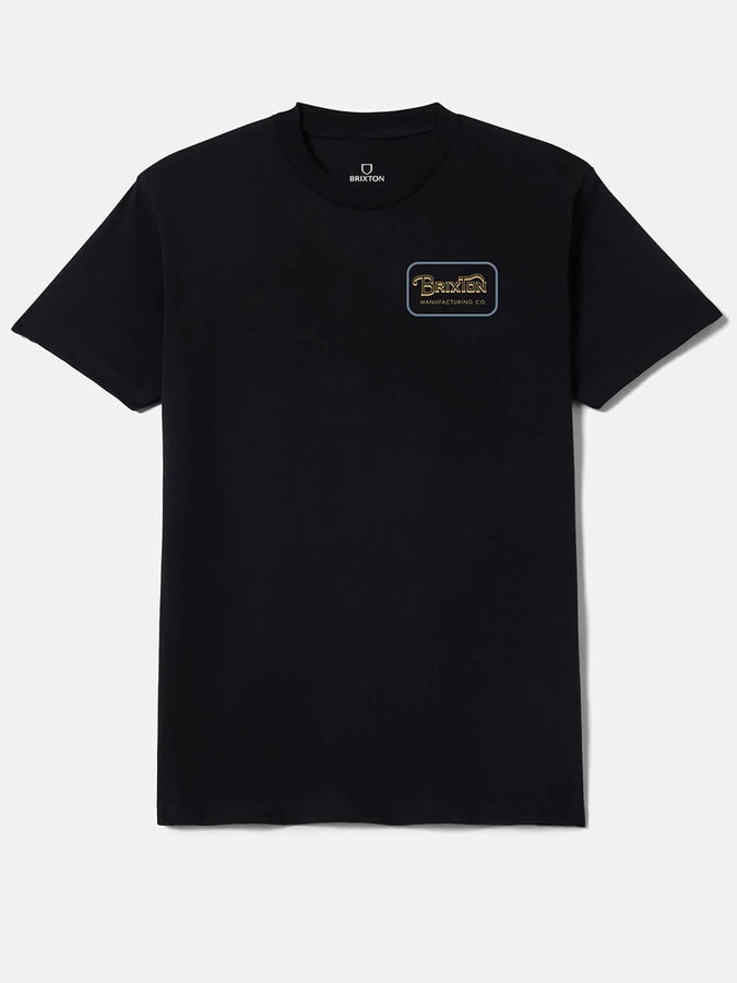 Brixton Grade T-Shirt Fall 2026 | BLACK/SUNSET/GREY BLUE