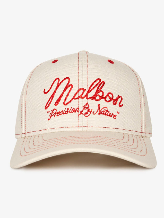 Malbon Precision Snapback Hat | IVORY