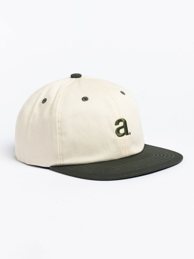 Autumn Twill 6 Panel Snapback Hat | NATURAL