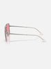 Ray-Ban Ari Gunmetal/Pink Sunglasses