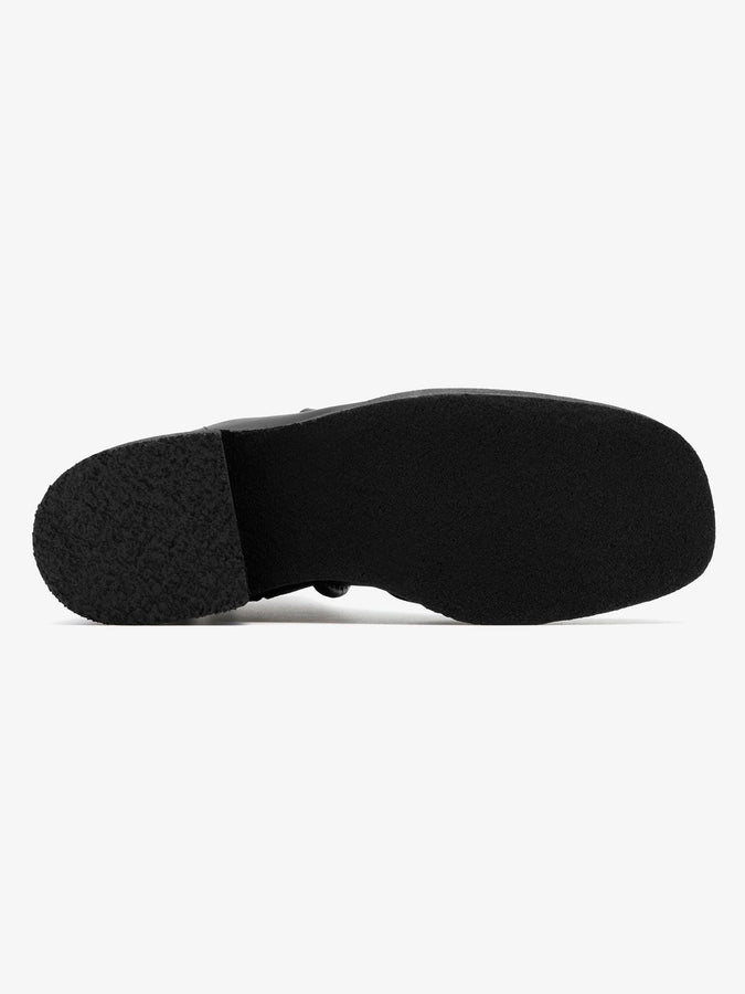 Clarks Effery Zip Black Leather Boots Fall 2026 | BLACK LEATHER