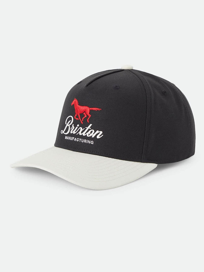 Brixton Leisure Snapback Hat | BLACK/WHITECAP