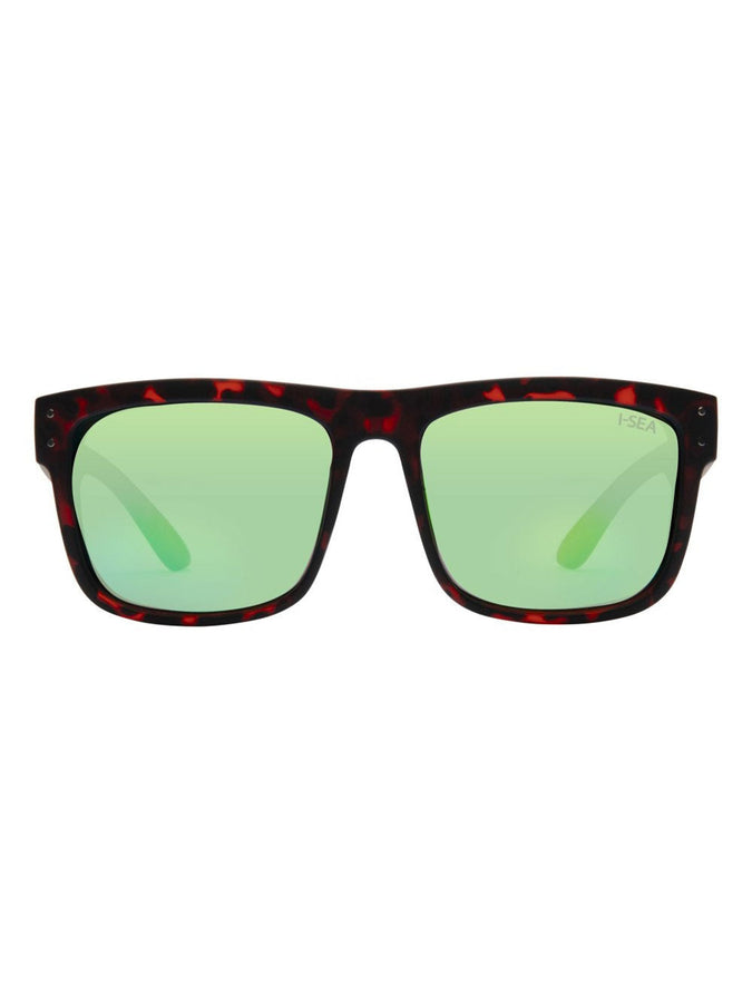 I-Sea V Lander Sunglasses | TORT/GREEN MIRROR