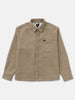 Rvca Dayshift Solid Flannel Long Sleeve Buttondown Shirt Fall 2026