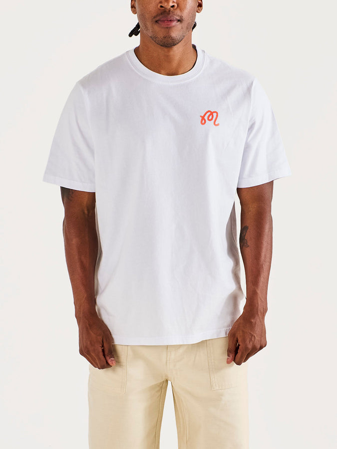 Malbon Bermuda Rooster T-Shirt Spring 2026 | WHITE