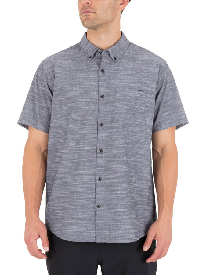 Hurley Icon Stretch Short Sleeve Shirt Fall 2026 | BLACK (001)