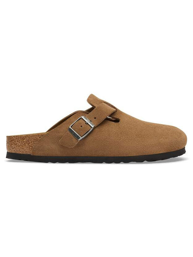 Birkenstock Boston Suede Dark Tea Shoes Fall 2026 | DARK TEA