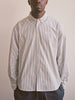 Grand Striped Poplin Long Sleeve Buttondown Shirt Spring 2026