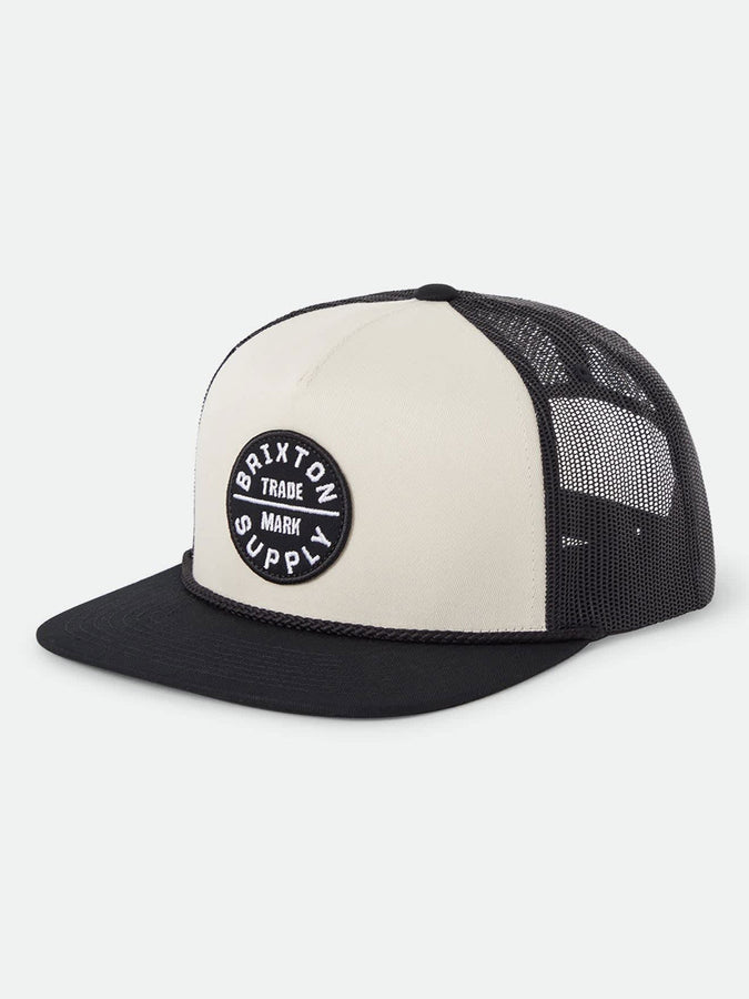 Brixton Oath Trucker Hat | WHITECAP/BLACK