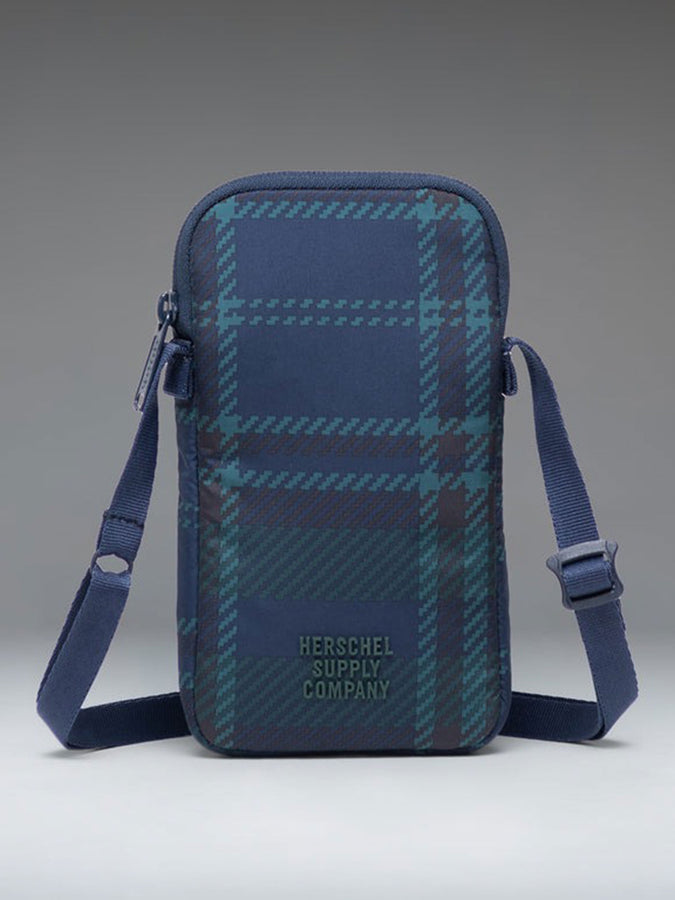 Herschel Cloudform Phone Crossbody Bag | TARTAN PLD BLACK IRIS (08012)
