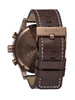 Nixon 51-30 Chrono Leather Chocolate/Dark Roast/Brown Watch