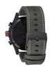 Nixon 51-30 Chrono Black Leather/Pumice/Charcoal Watch