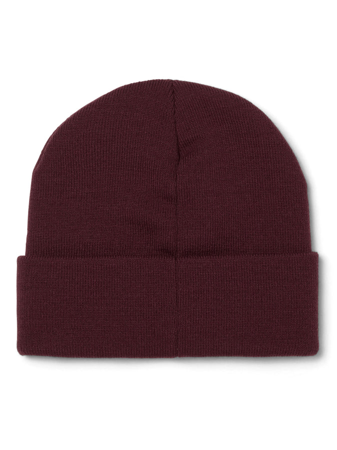 Huf All Caps Cuff Beanie | BURGUNDY