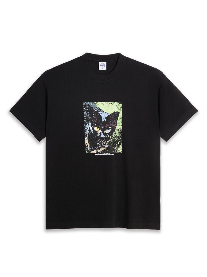 Polar Cat T-Shirt Holiday 2026 | BLACK