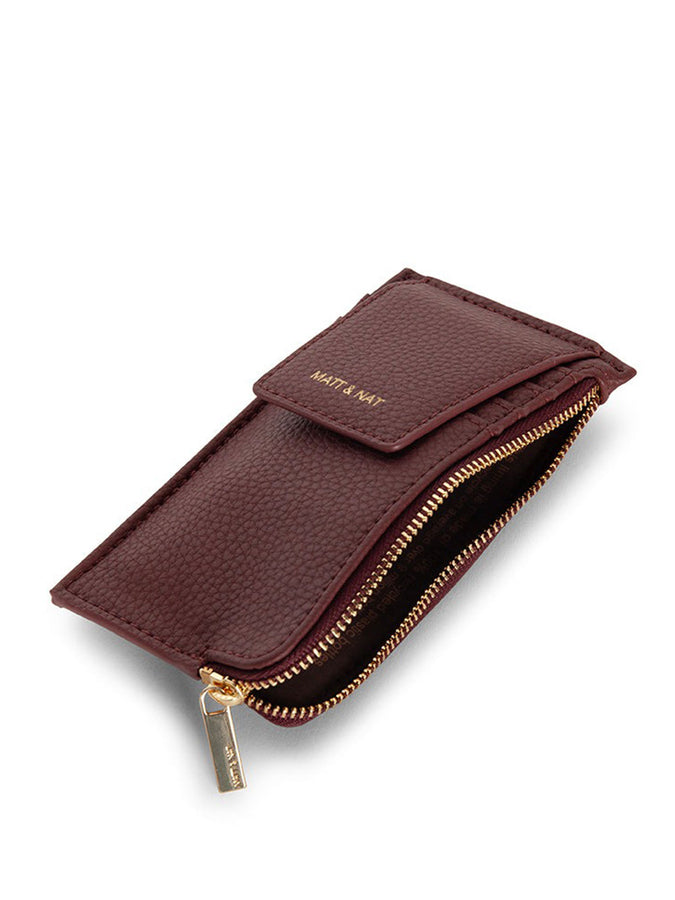 Matt & Nat Grain Gratz Wallet | CHERRY