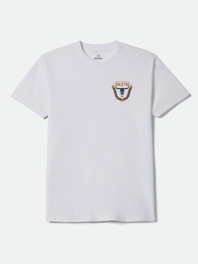 Brixton Fraser T-Shirt Fall 2026 | WHITE