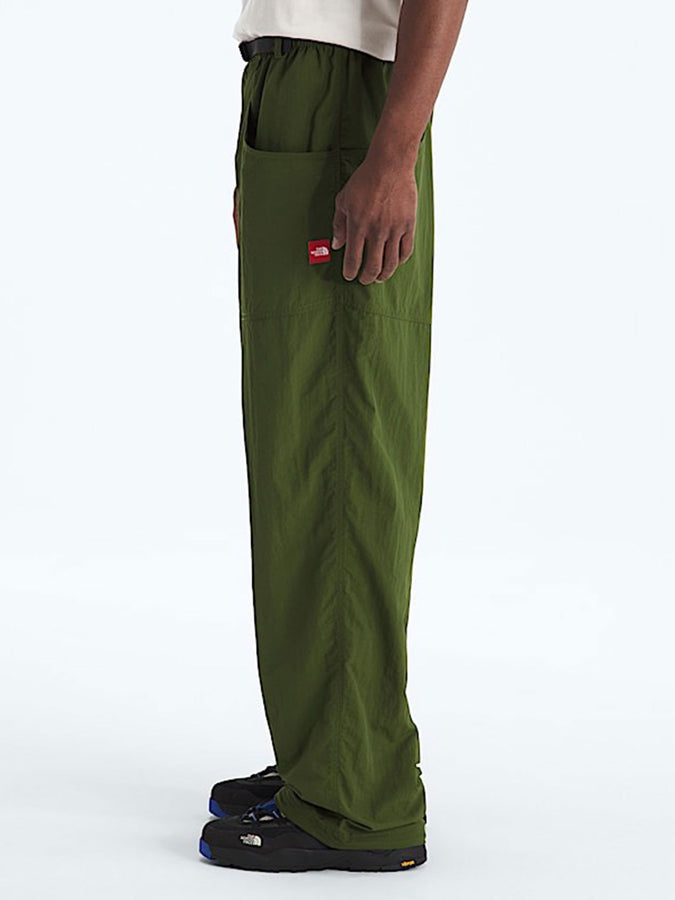 The North Face Tnf Red Box Nylon Belted Pants Spring 2026 | WOODLAND GREEN (BRI)