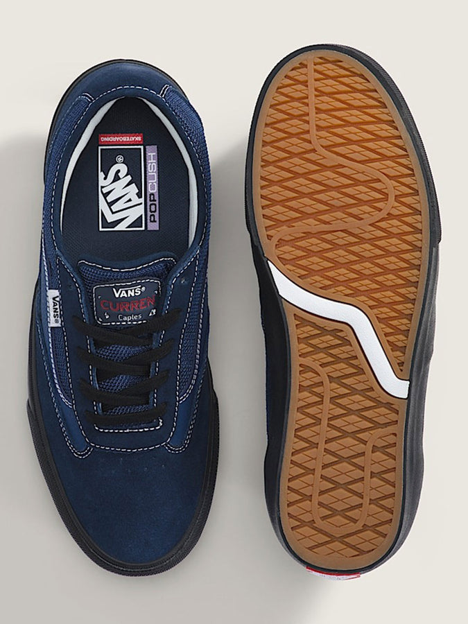 Vans Skate Curren Caples Navy/Black Shoes Fall 2026 | NAVY/BLACK (NGV)