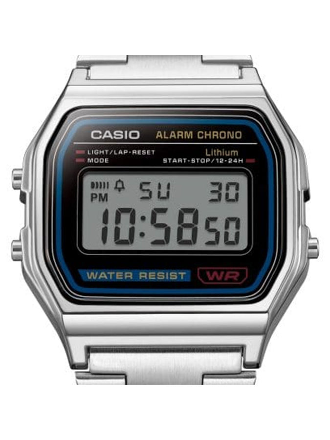 Casio A158WA-1 Watch | SILVER