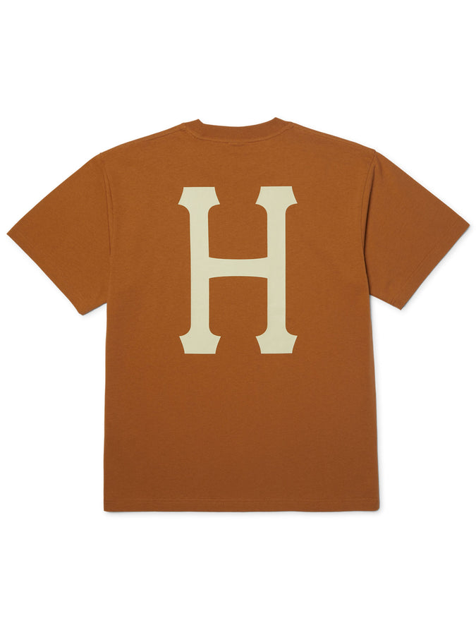 Huf Classic H T-Shirt Spring 2026 | BROWN SUGAR/CREAM
