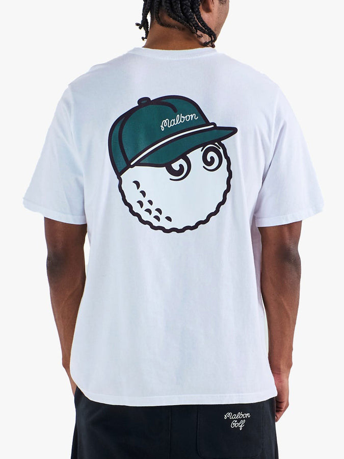 Malbon Bermuda Baldwin Black T-Shirt Fall 2026 | WHITE