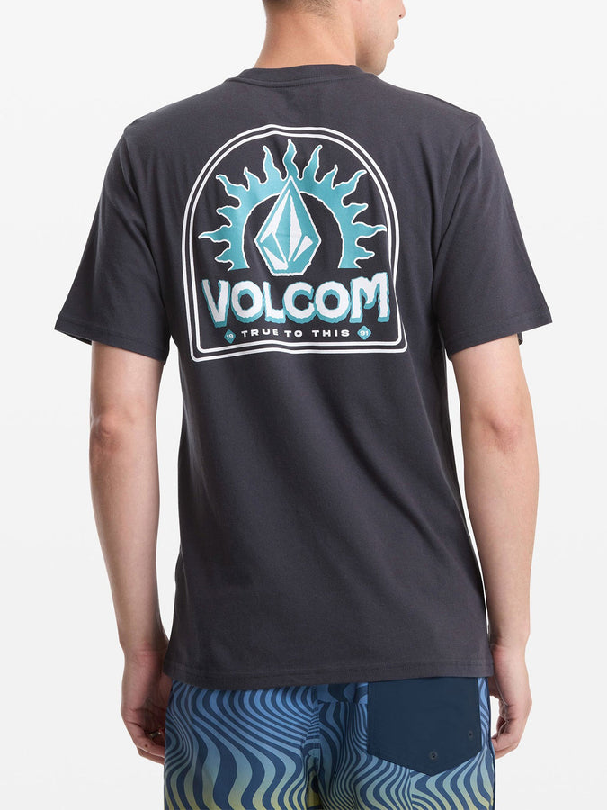 Volcom Solstice T-Shirt Spring 2026 | WASHED BLACK HEATHER (WBH)