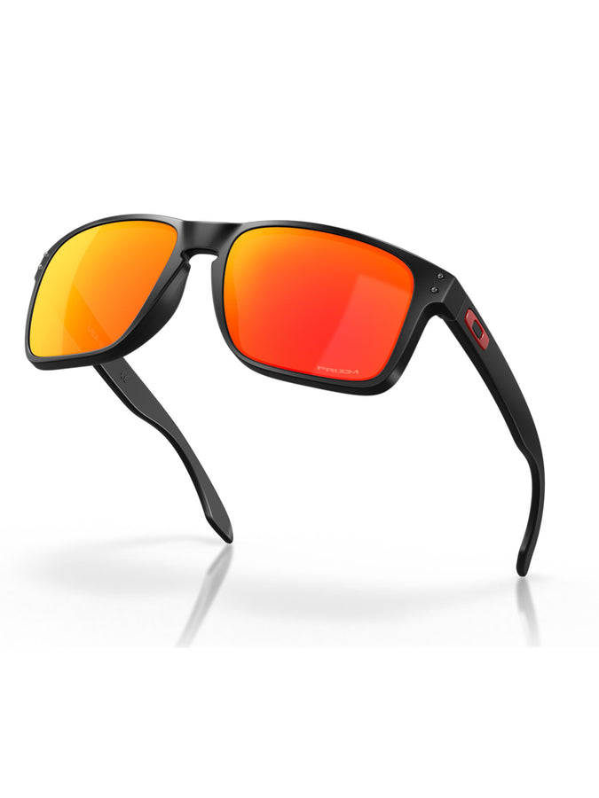 Oakley Holbrook Matte Black/Prizm Ruby Sunglasses | MATTE BLACK/PRIZM RUBY