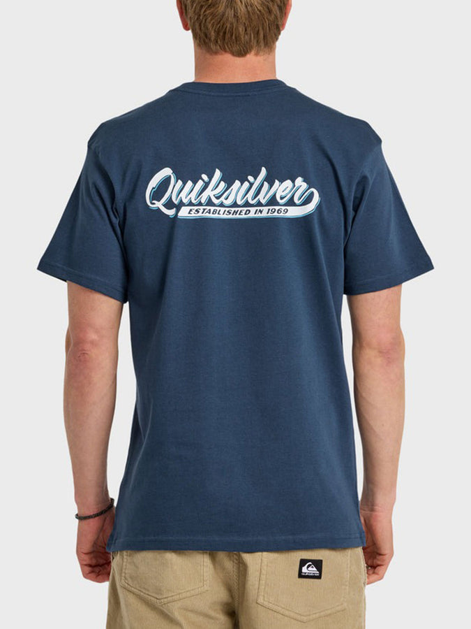 Quiksilver Thick To Thin T-Shirt Spring 2026 | DARK DENIM (DKD)