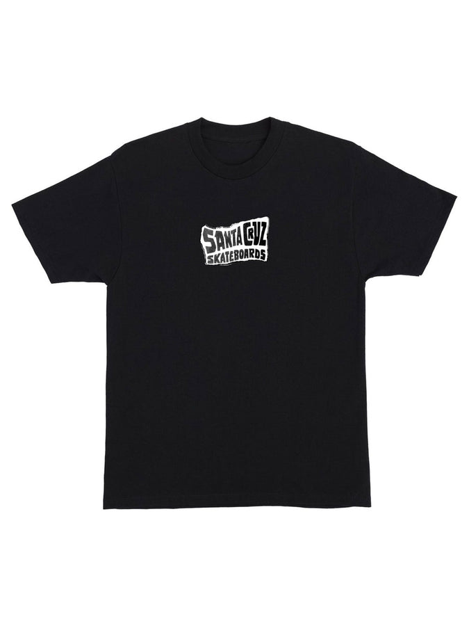 Santa Cruz Ad Collage T-Shirt Spring 2026 | BLACK