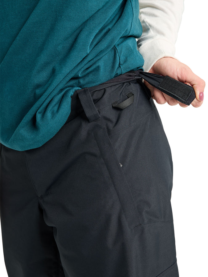Burton Reserve 2L Baggy Pant 2027 – Women's Shell Bib | TRUE BLACK (A04)