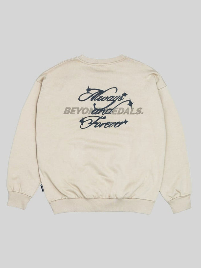 Beyond Medals Forever Crewneck Sweatshirt Holiday 2026 | BEIGE