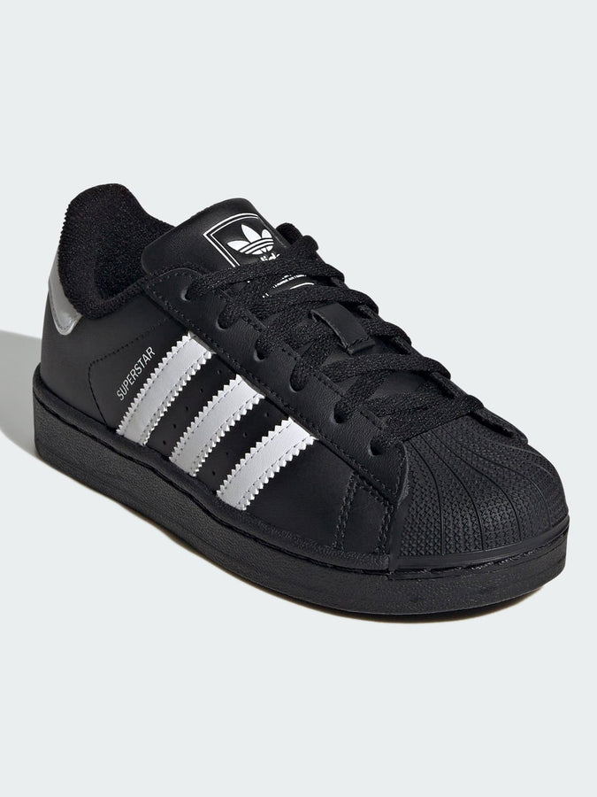 Adidas Supestar II Black/White/Black Shoes | CORE BLACK/WHITE/CORE BLACK
