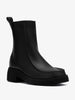 Clarks Effery Zip Black Leather Boots Fall 2026
