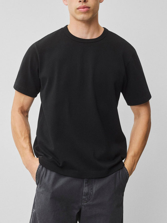 Reigning Champ Heavyweight Jersey Og T-Shirt | BLACK