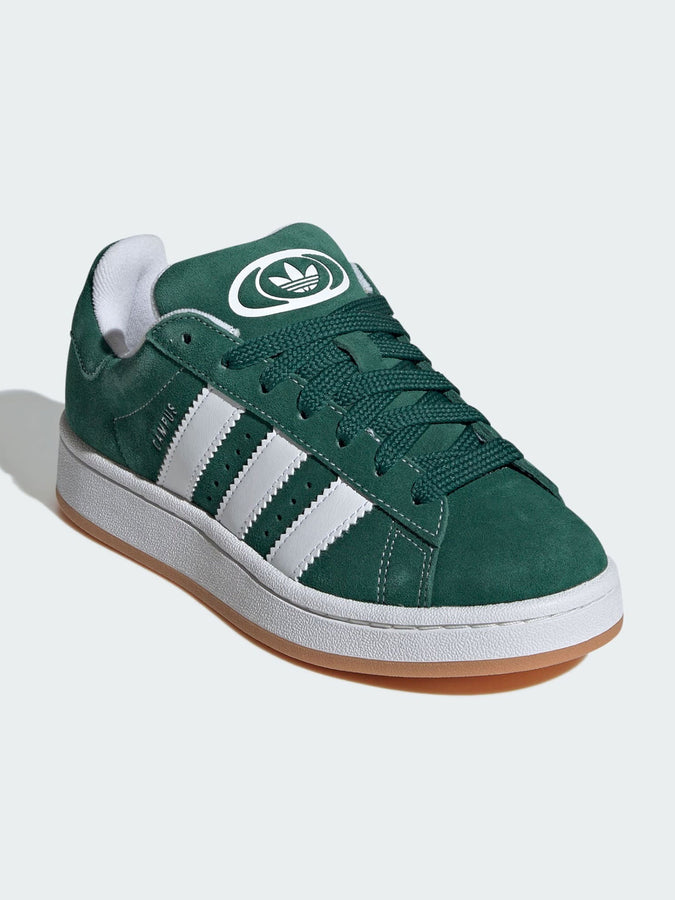 Adidas Campus 00s Dark Green/White/Off White Shoes Spring 2026