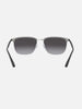 Ray-Ban Rb3569 Black On Silver/Grey Gradient Sunglasses