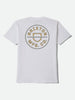 Brixton Crest II T-Shirt Fall 2026