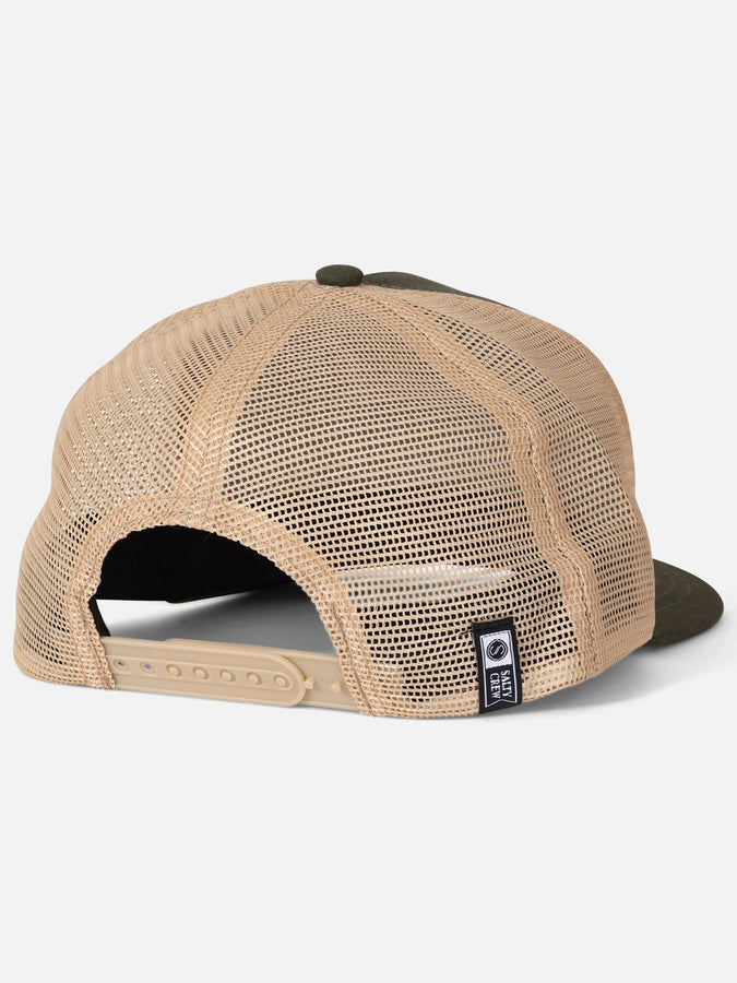 Salty Crew Coordinates Trucker Hat | DEEP GREEN
