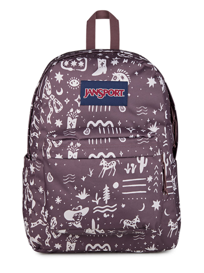 Jansport Superbreak Plus Backpack | YEEHAW/HORSE MHGN HZ/CRM (A0T)