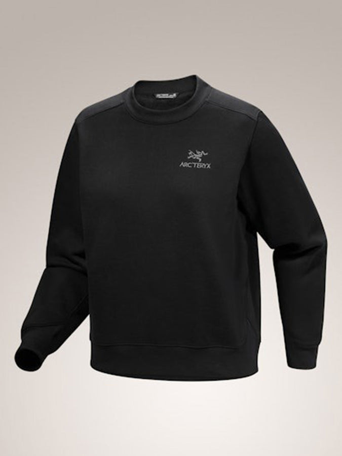 Arc'teryx Emblem Crewneck Sweatshirt Fall 2026 | BLACK