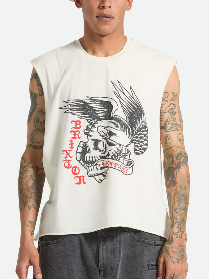 Brixton Wolcott Worn In Muscle Tank Top Summer 2026 | OFF WHITE