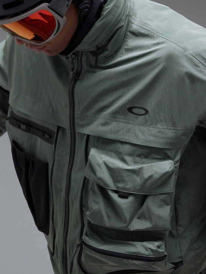 Oakley Mthod Glow 2027 Shell Jacket | REFLECTIVE CAMO AV GREEN (7D7)