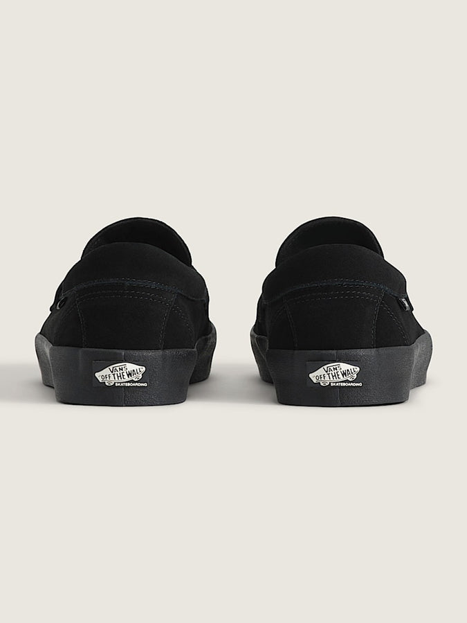 Vans Skate Loafer Suede Black/Black Shoes Fall 2026 | SUEDE BLACK/BLACK (BKA)
