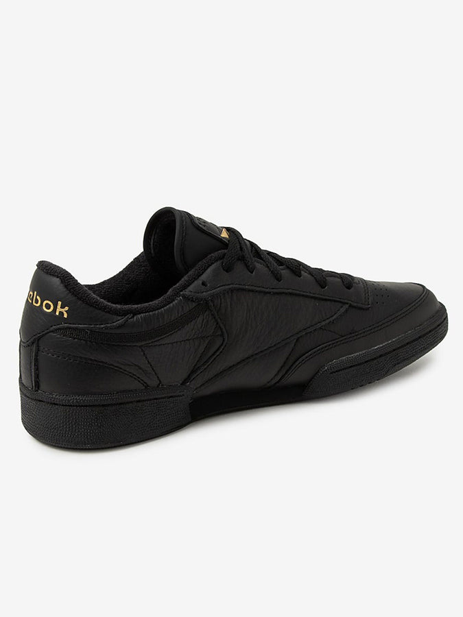 Reebok Club C 85 Black/Almost Black/Gold Shoes Fall 2026 | BLACK/ALMOST BLACK/GOLD