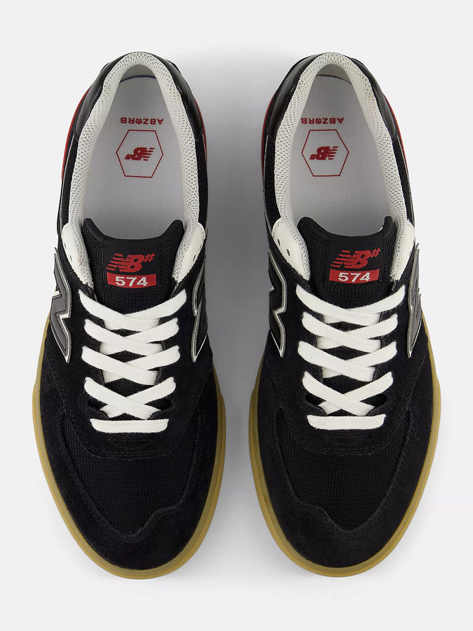 Nb Numeric 574 Vulc Black/White Shoes Spring 2026 | BLACK/WHITE