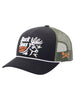 Dark Seas Bucked Trucker Hat