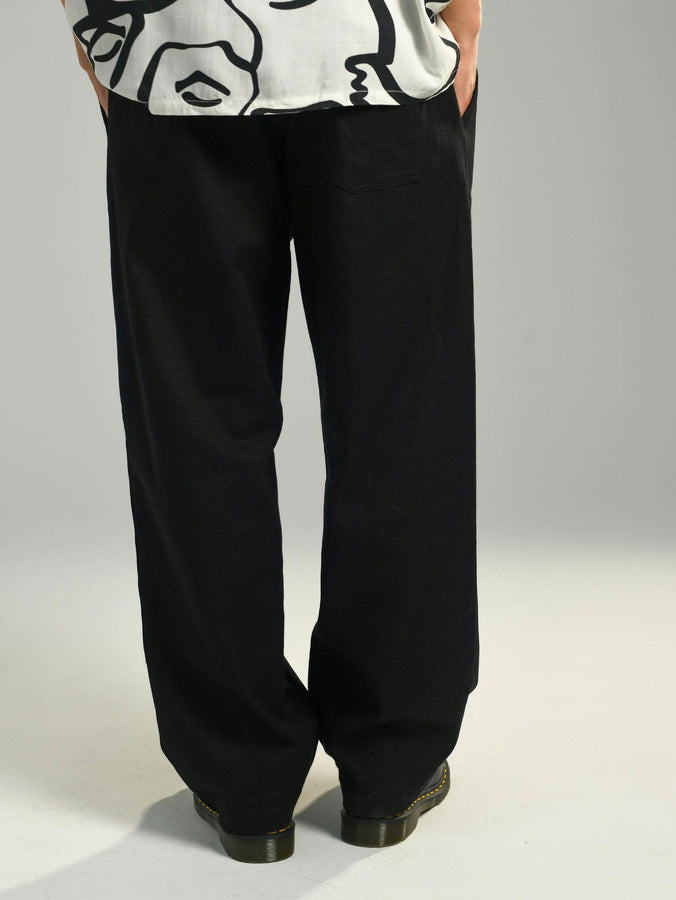 Hélas Surfer Black Pants Fall 2026 | BLACK