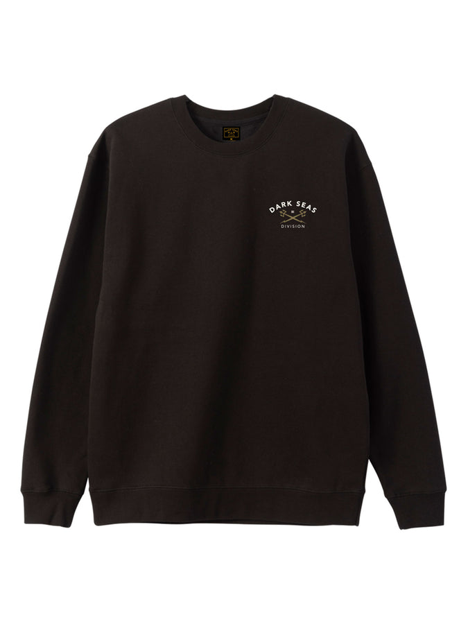 Dark Seas Headmaster V3 Crewneck Sweatshirt Fall 2026 | BLACK